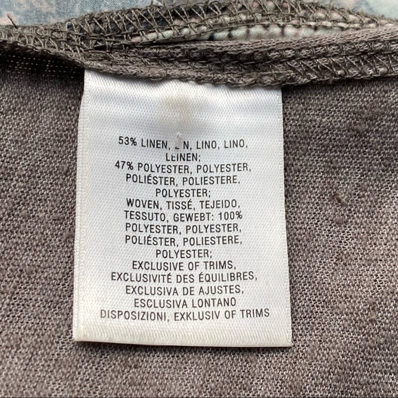 ANTHROPOLOGIE Akemi + Kin Fauna Leopard Print Henley - Picture 11 of 12